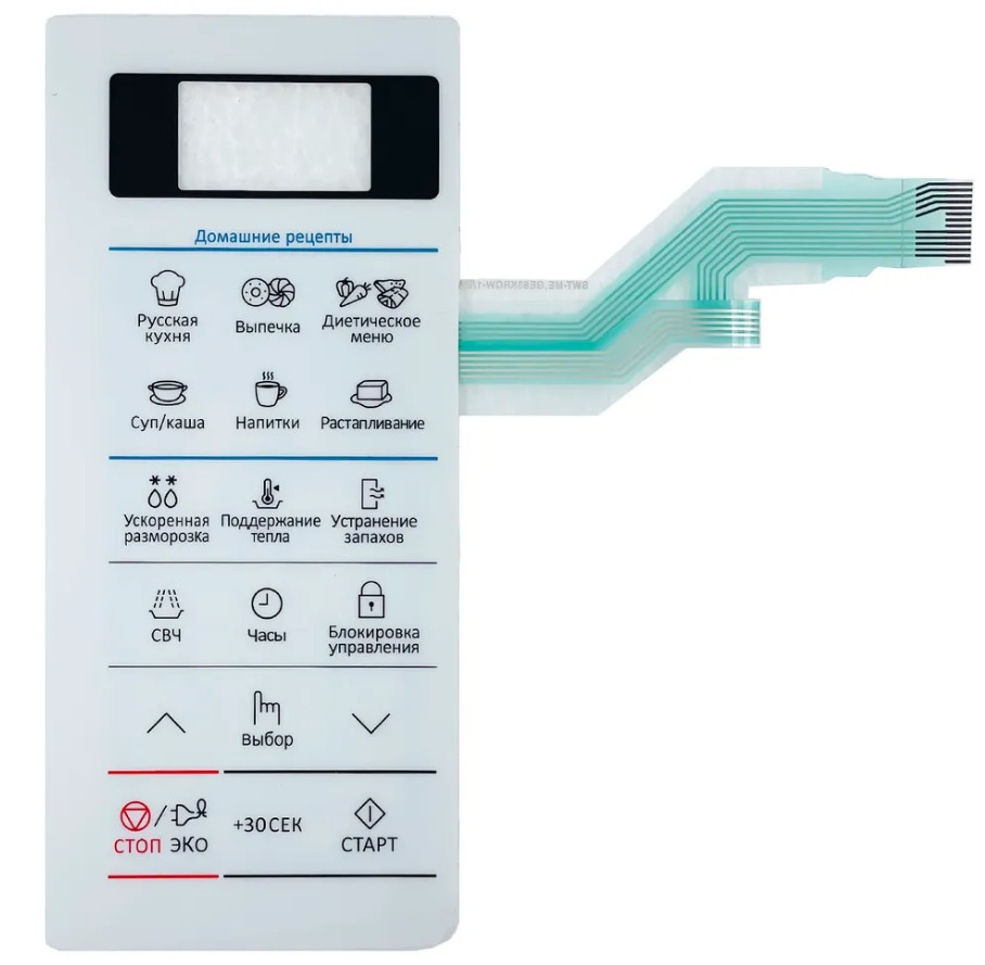 Клавиатура ( панель сенсорная ) СВЧ SAMSUNG DE34-00448A
