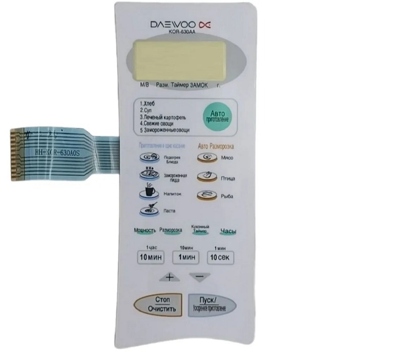 Клавиатура ( панель сенсорная ) СВЧ DAEWOO 3518221400
