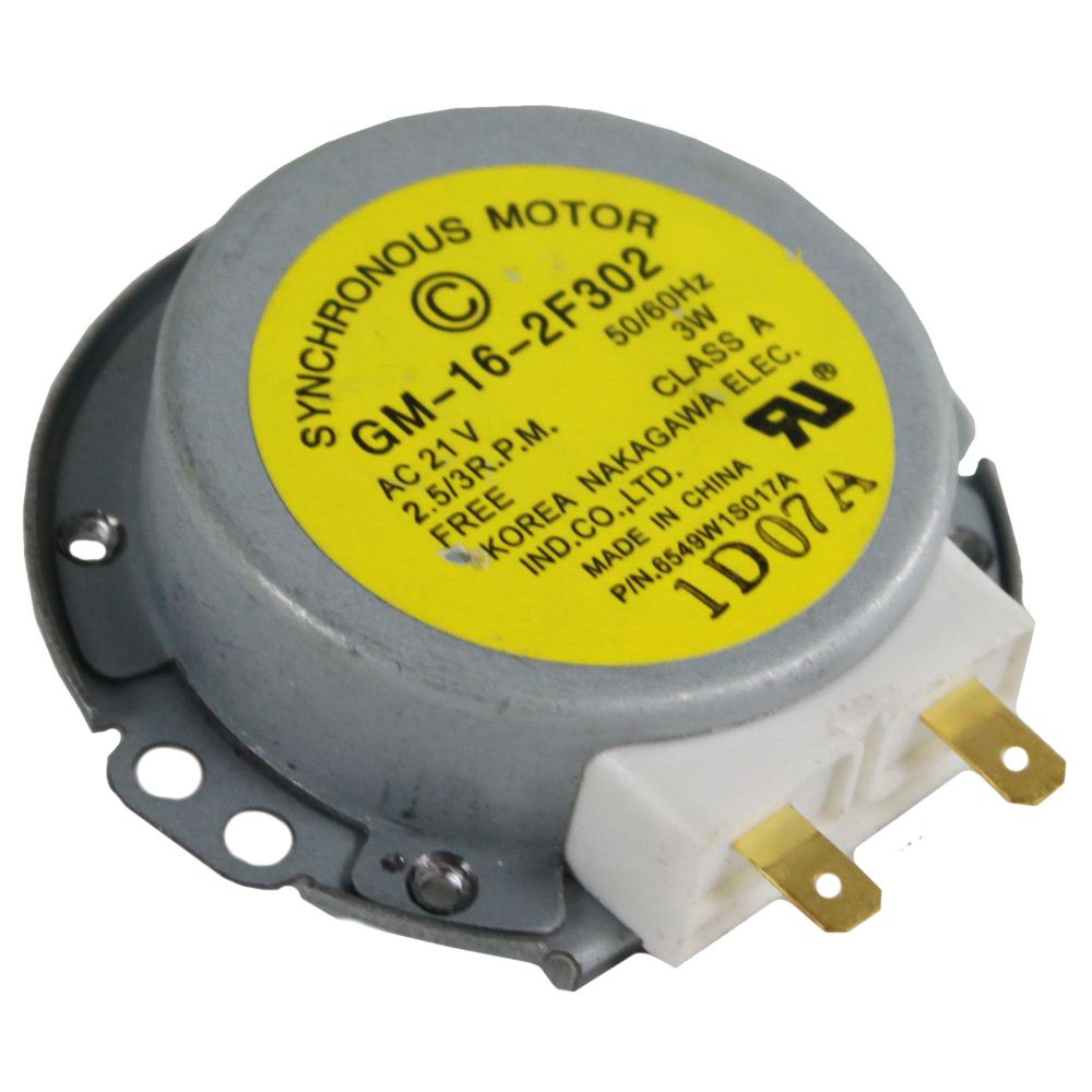 Мотор привода тарелки СВЧ-печи LG 6549W1S017A, MS-2068ZL ( AC 21V 3W )