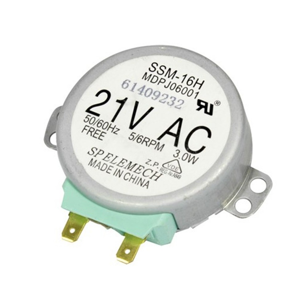 Мотор привода тарелки СВЧ-печи SAMSUNG DE31-10154A ( AC 21V )